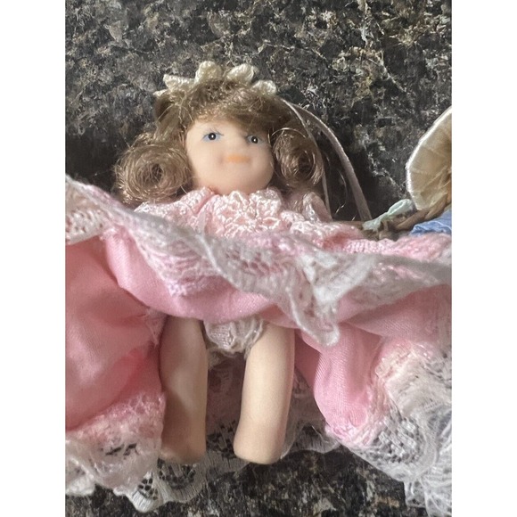 Cameo Kids Collection Porcelain‎ Mini Southern Belles- Lot Of 4 ~￼ Poseable - Picture 12 of 16